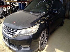 2013 HONDA ACCORD, BLACK, EX-L, 3.5L,  AT,  A25101